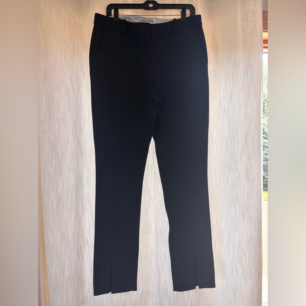 Victoria Beckham Women’s  Elegant Black Trousers